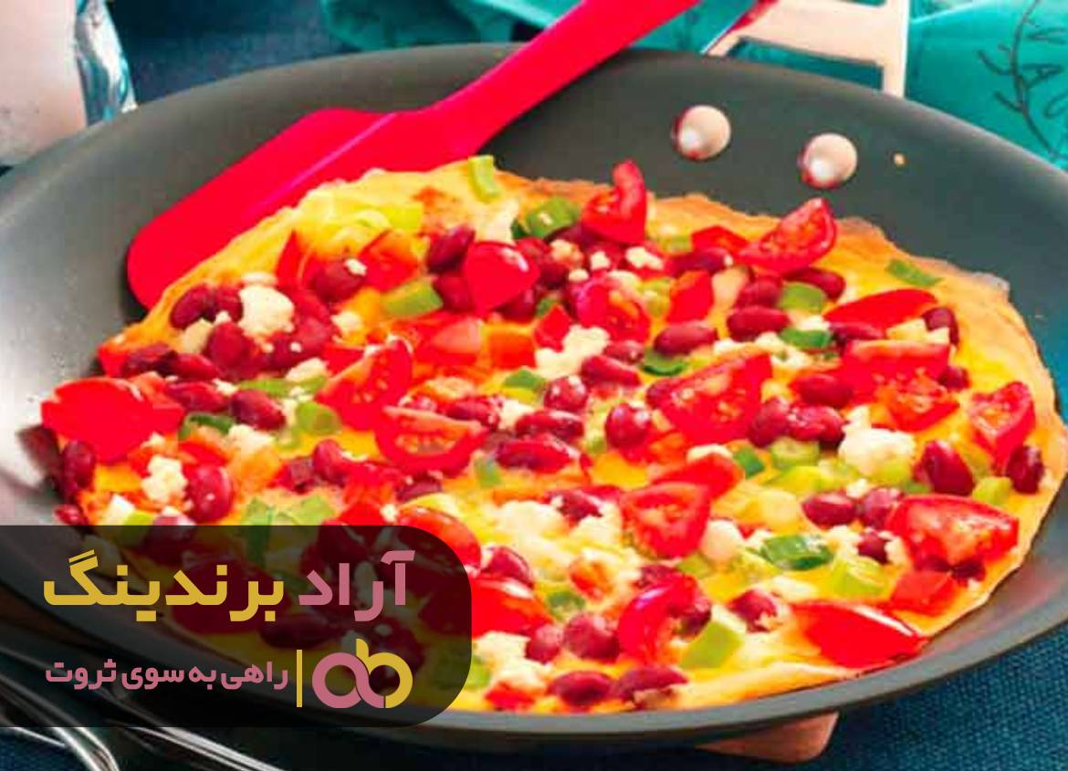 املت گوجه فرنگی کافه ای