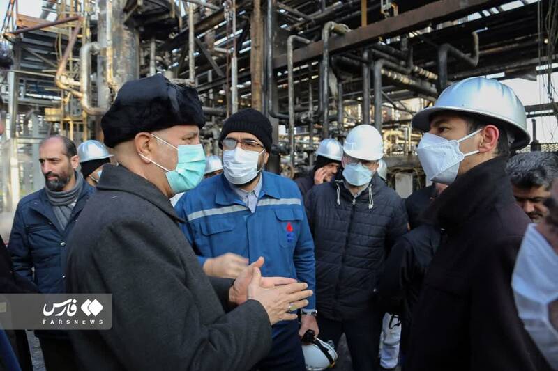 جزئیات آتشسوزی در پالایشگاه تبریز+ تصاویر