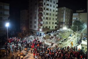 ریزش هتلی در ترکیه ۳۰ زخمی برجای گذاشت