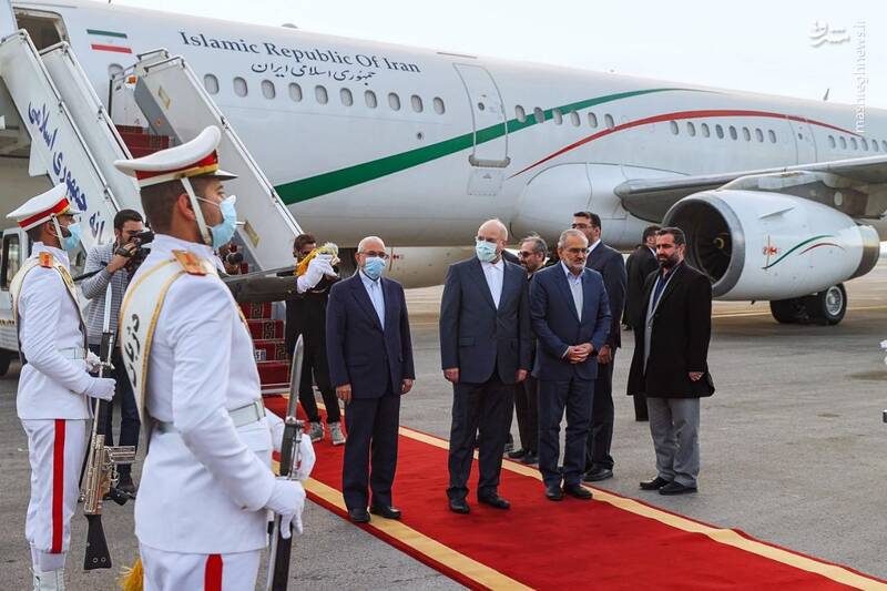 بدرقه قالیباف پیش از سفر به ترکیه برای حضور در مجالس آسیایی+ عکس