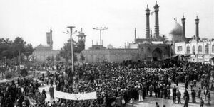 قیام 19 دی سال 56 از اینجا شروع شد + فیلم