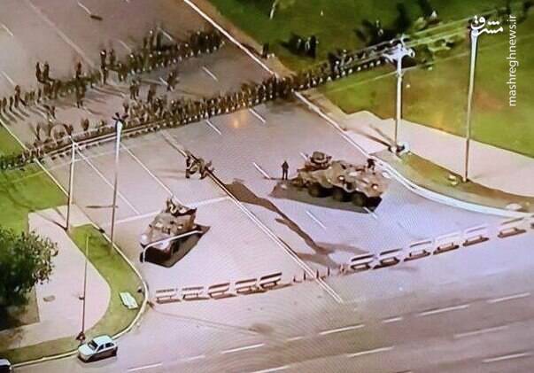 با اغتشاشگران در برزیل اینگونه برخورد می کنند+ تصاویر