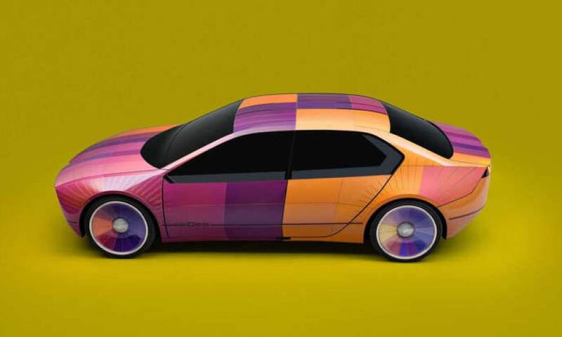 خودروی جدید BMW با تکنولوژی تغییر رنگ
