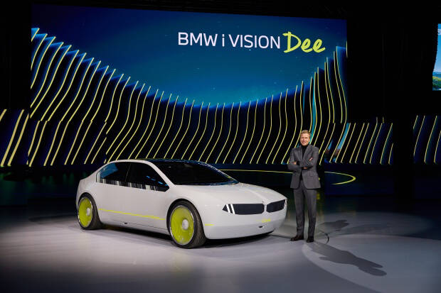 خودروی جدید BMW با تکنولوژی تغییر رنگ
