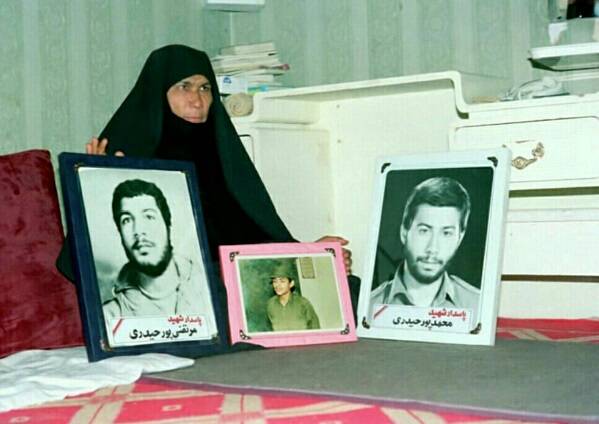 شیرزنی که تکههای پیکر فرزند شهیدش را جمع کرد+ تصاویر