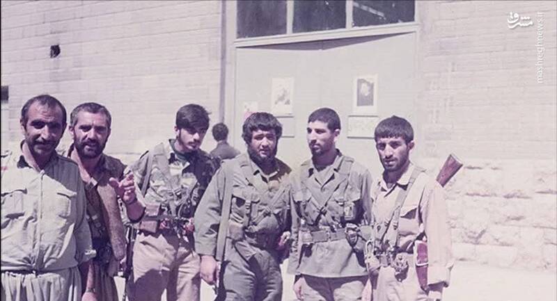 تصاویر دیده نشده از سردار رادان و عقاب کردستان