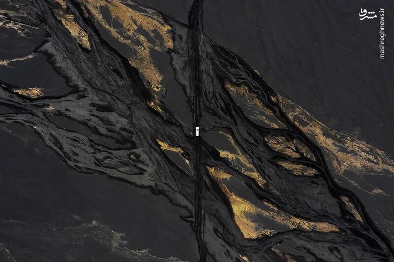 عکس/ جادههای دورافتاده از نمای پرندگان