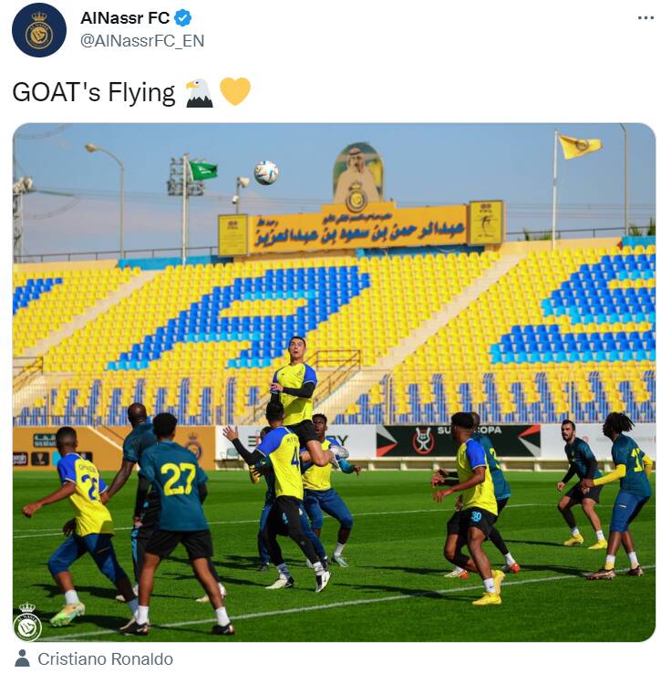 واکنش باشگاه النصر به تمرینات رونالدو +عکس