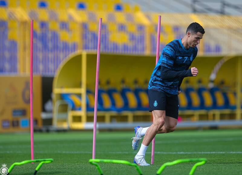 واکنش باشگاه النصر به تمرینات رونالدو +عکس