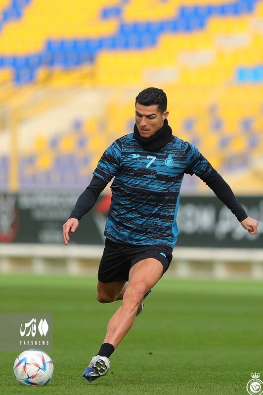 کاشته رونالدو در تمرینات النصر سوژه شد +عکس