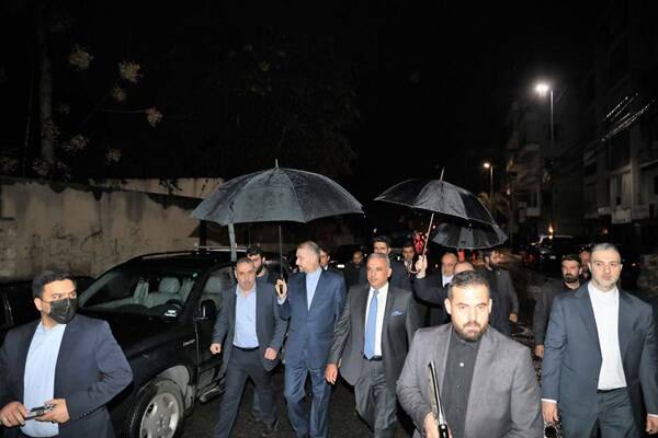 امیرعبداللهیان در روضة الشهیدین +فیلم