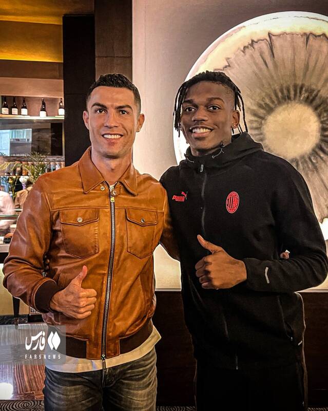 ستاره پرتغال در کنار رونالدو در عربستان+عکس