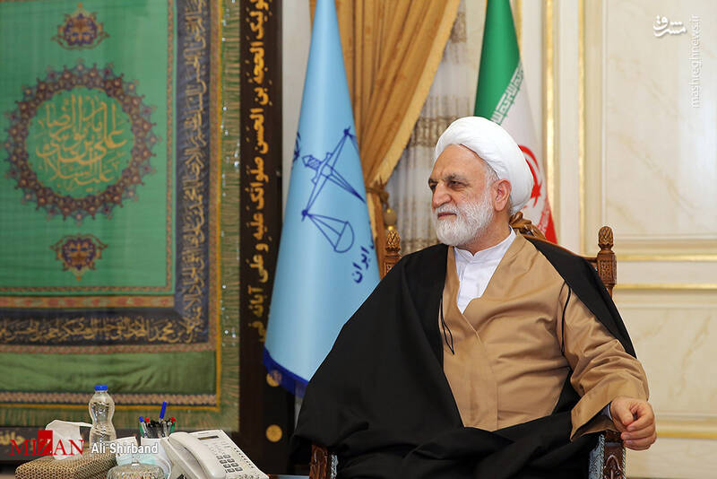 عکس/ دیدار سردار رادان با رئیس قوه قضاییه