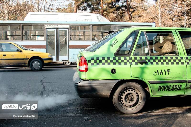 عکس/ هوای نفس گیرپایتخت