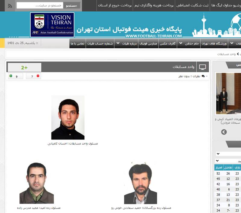 انتخاب دبیر برای سازمانِ بدون رئیس فوتسال 2