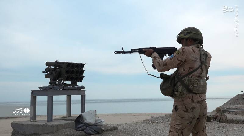 تصاویر دیده نشده از رزمایش نیروی دریایی سپاه در خلیج فارس