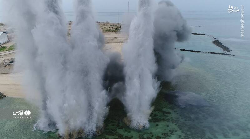 تصاویر دیده نشده از رزمایش نیروی دریایی سپاه در خلیج فارس