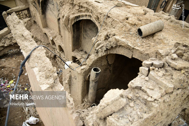 عکس/ سقف بازار قیصریه اصفهان ریخت!