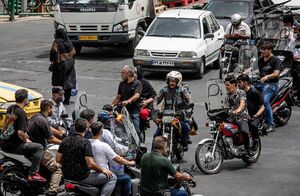 50 درصد موتورسواران کلاه ایمنی ندارند