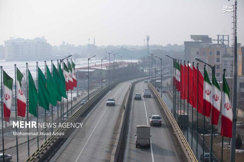 عکس/ آسمان قزوین در حصار آلودگیها