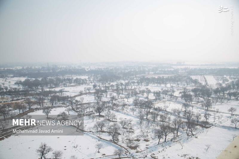 عکس/ آسمان قزوین در حصار آلودگیها