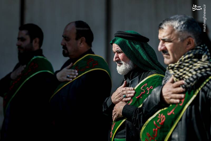 عکس/ دستههای عزاداری شب شهادت امام هادی(ع) در سامرا
