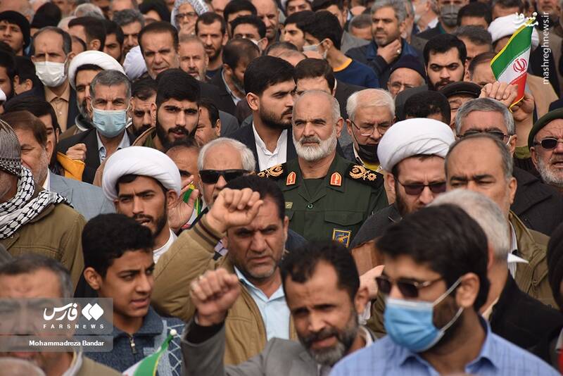 عکس/ راهپیمایی مردم اهواز در پی اهانت به قرآن