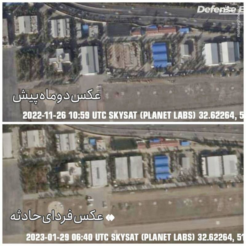 تصاویر ماهوارهای از تاسیسات اصفهان هیچ آسیبی را نشان نمیدهد +عکس