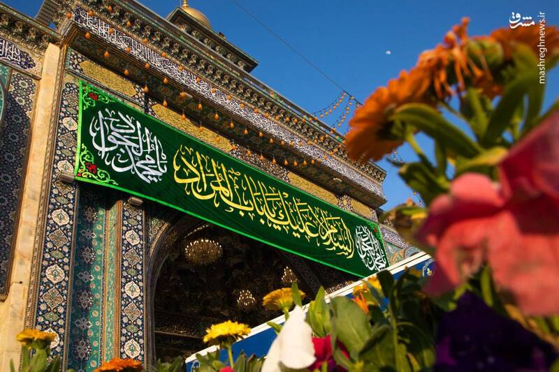 عکس/ کتیبههای ولادت جواد الائمه در کربلا