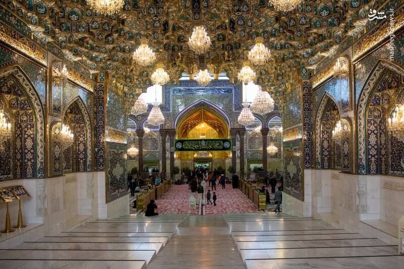 عکس/ کتیبههای ولادت جواد الائمه در کربلا