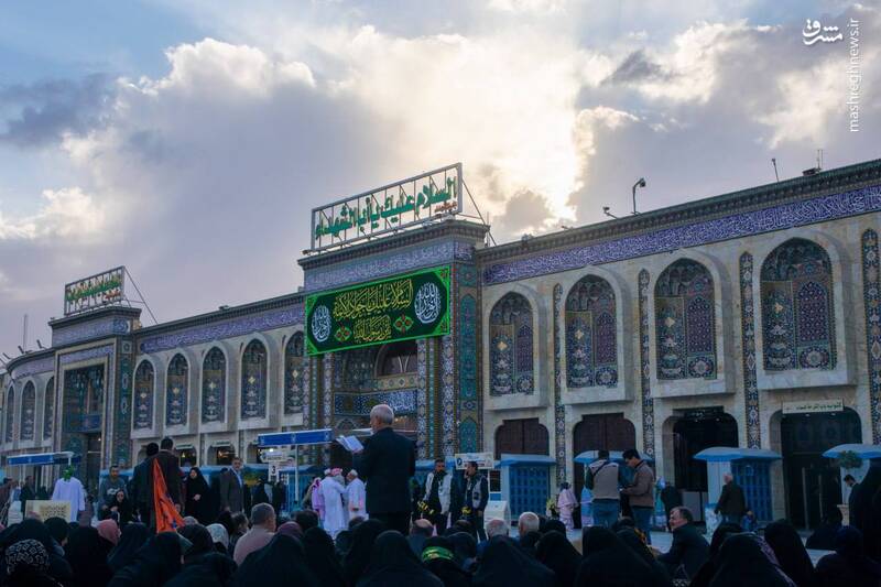 عکس/ کتیبههای ولادت جواد الائمه در کربلا