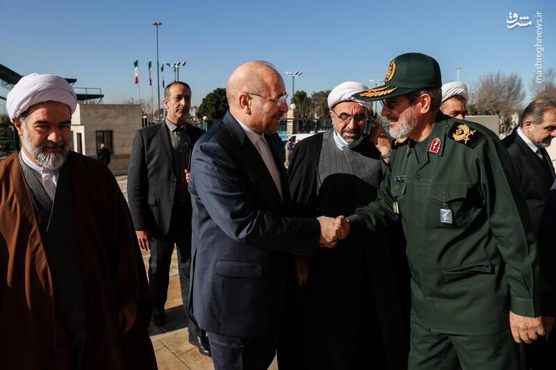 عکس/ سخنرانی قالیباف در مرقد امام خمینی(ره)