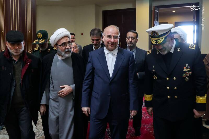 عکس/ سخنرانی قالیباف در مرقد امام خمینی(ره)