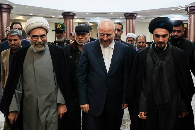 عکس/ سخنرانی قالیباف در مرقد امام خمینی(ره)