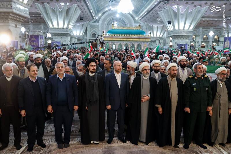 عکس/ سخنرانی قالیباف در مرقد امام خمینی(ره)