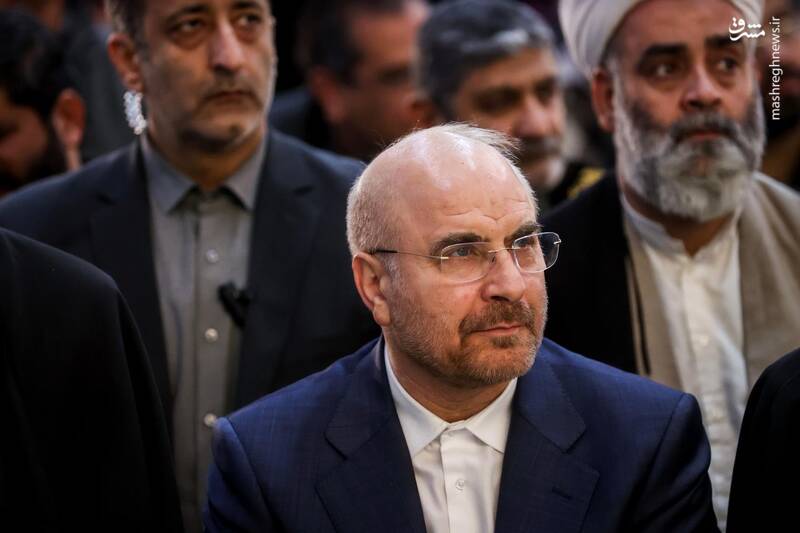 عکس/ سخنرانی قالیباف در مرقد امام خمینی(ره)