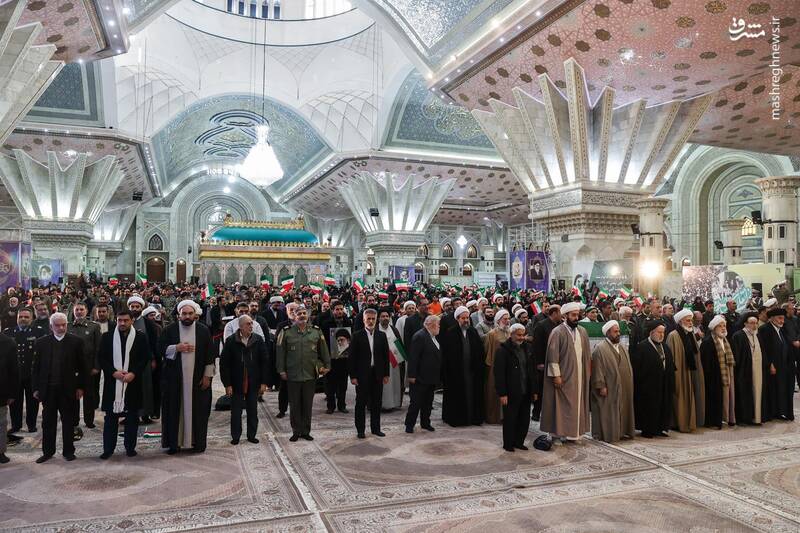 عکس/ سخنرانی قالیباف در مرقد امام خمینی(ره)