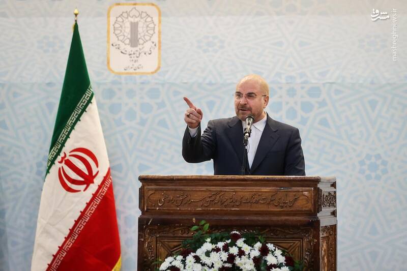 عکس/ سخنرانی قالیباف در مرقد امام خمینی(ره)