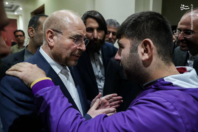 عکس/ سخنرانی قالیباف در مرقد امام خمینی(ره)