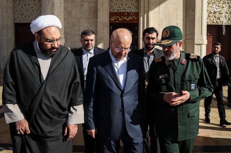 عکس/ سخنرانی قالیباف در مرقد امام خمینی(ره)