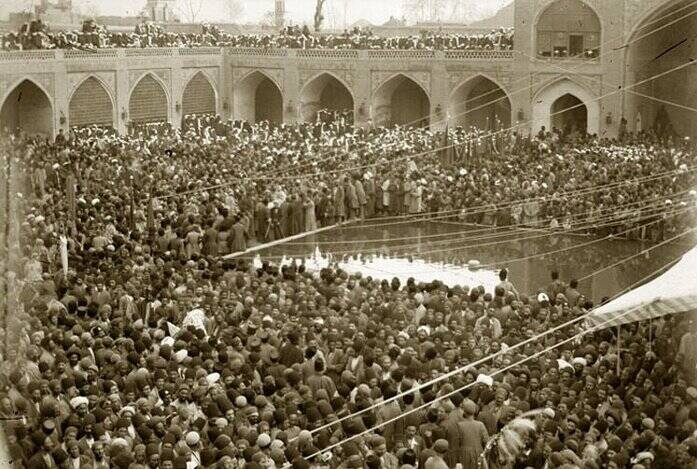 تکیهای که محل عزاداری شاهان بود و در زمان پهلوی تخریب شد +عکس