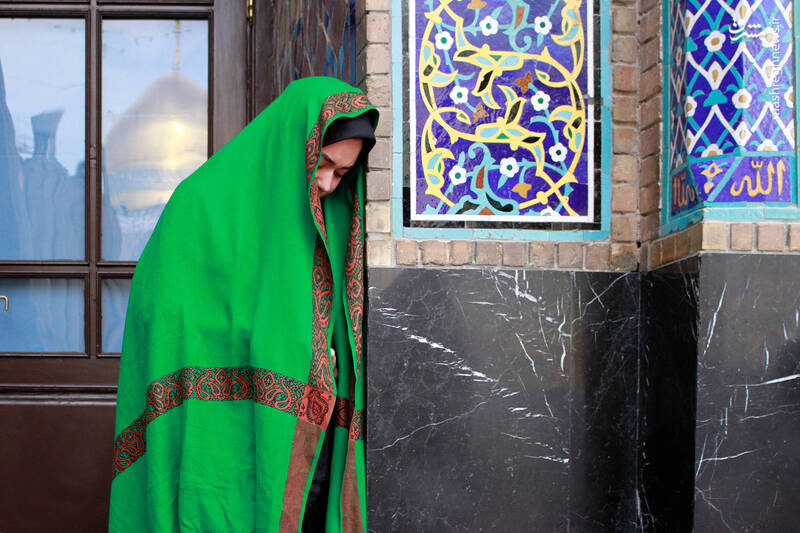 عکس/ اعتکاف رجبیه خواهران در حرم رضوی