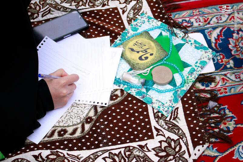 عکس/ اعتکاف رجبیه خواهران در حرم رضوی