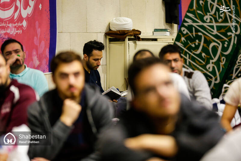 عکس/ مراسم معنوی اعتکاف در دانشگاه تهران