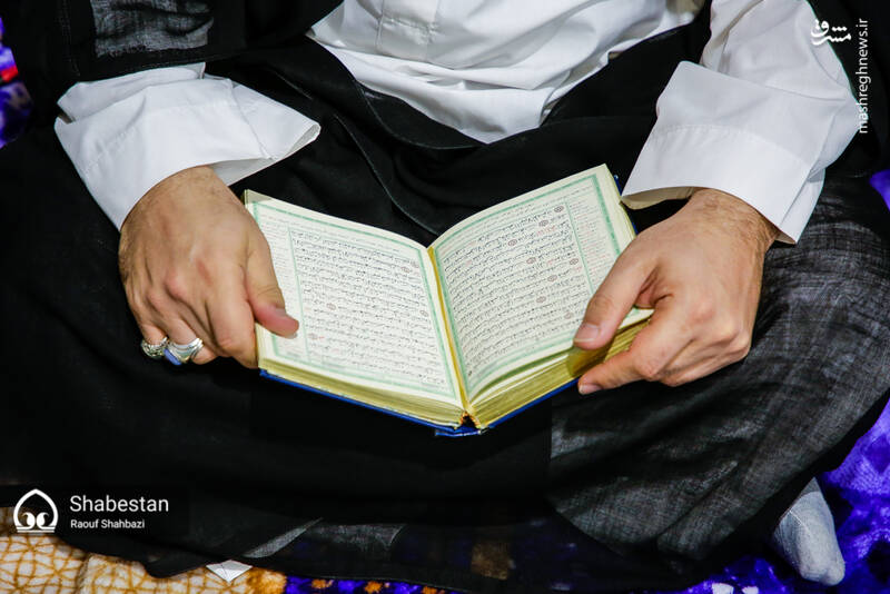 عکس/ مراسم معنوی اعتکاف در دانشگاه تهران