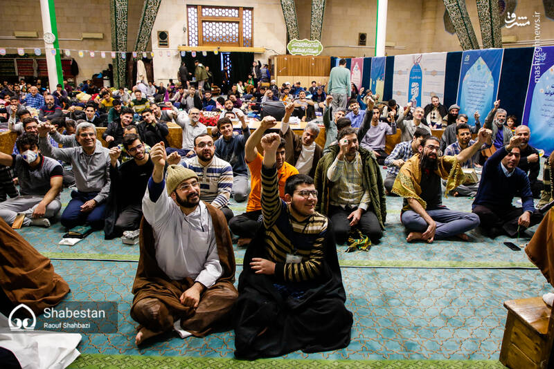 عکس/ مراسم معنوی اعتکاف در دانشگاه تهران