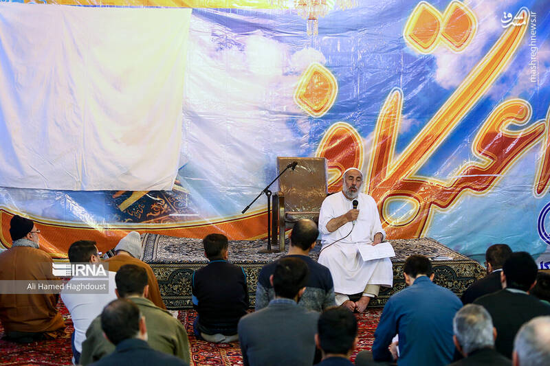 عکس/ مراسم معنوی اعتکاف در تبریز