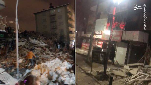 زلزله ۷.۷ ریشتری ترکیه و سوریه را لرزاند/ ۶ نفر در اثر زلزله در سوریه جان باختند/ نخستین واکنش اردوغان+ عکس و فیلم