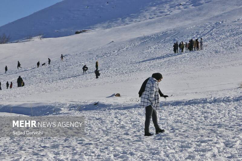 عکس/لذت تیوب سواری در نورآباد
