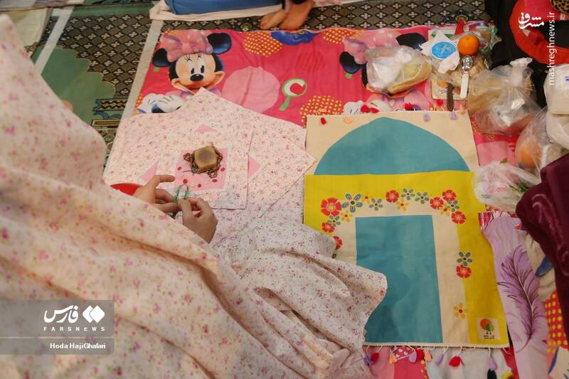 عکس/ اعتکاف مادر و فرزندی در قم